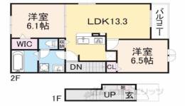 ロイヤルヒルズ５間取り図面