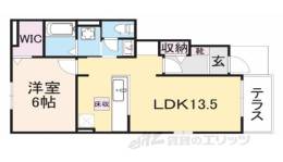 セイバリー１間取り図面