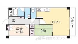 アルカーサル星田間取り図面