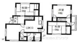 貸家間取り図面