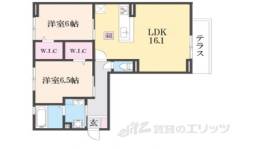 グランコンフォール神ノ川間取り図面
