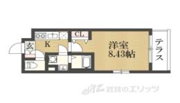 ヴィラ京大北間取り図面
