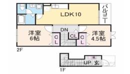 セイバリーハイツ間取り図面