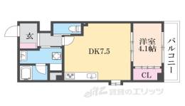 LUXE SHOEI NEYAGAWA MIDORIMACHI間取り図面