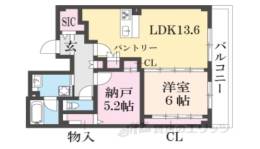 LUXE SHOEI NEYAGAWA MIDORIMACHI間取り図面