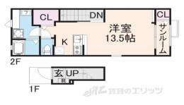ルミエール弥栄２間取り図面
