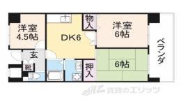 グランドヴィラ香里間取り図面