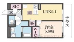フロレゾン醍醐間取り図面