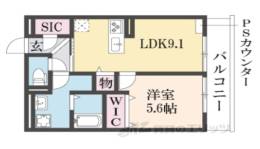 フロレゾン醍醐間取り図面