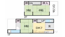 貸家間取り図面