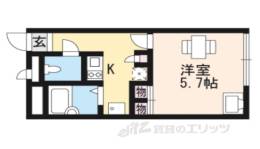 レオパレスカエデ間取り図面