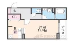 クイーンズパレスさくらい間取り図面