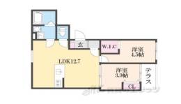 フォレ郡山間取り図面