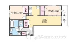 プルミエール上賀茂間取り図面