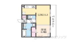 プルミエール上賀茂間取り図面