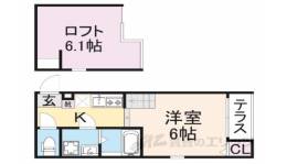 クレスト山科間取り図面