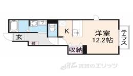 ローザ・アルベロＢ棟間取り図面