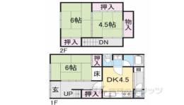 貸家間取り図面
