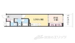 ベラジオ雅び北野白梅町間取り図面
