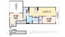 グランシャリオ京都南間取り図面