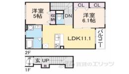 グランディール５間取り図面