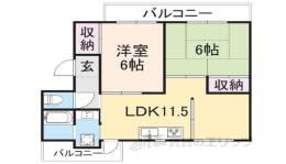 新賀暁マンション間取り図面