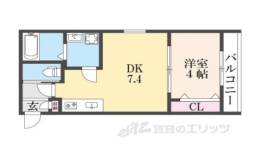 VINA KYOUDAIMAE間取り図面