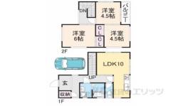 貸家間取り図面