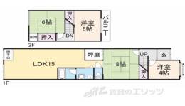 貸家間取り図面