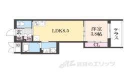 アクアプレイス京都聚楽第間取り図面