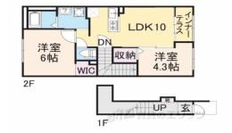 サンフィット桂間取り図面
