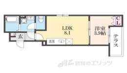 ＡＬＥＧＲＩＡ枚方Ｓｏｕｔｈ間取り図面