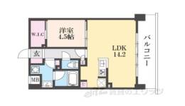 ブランシエスタ山科大塚間取り図面