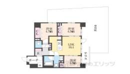 ブランシエスタ山科大塚間取り図面