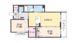 コティマ生駒駅前間取り図面