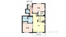 シャーメゾン　クレスト間取り図面