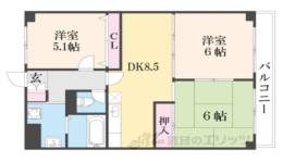 ヴィラ・アンドゥミル間取り図面