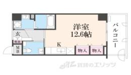 リヴァーウエスト西野山間取り図面