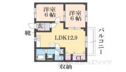 ハイツ・ラフォーレ間取り図面