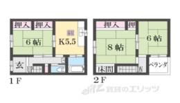 貸家間取り図面