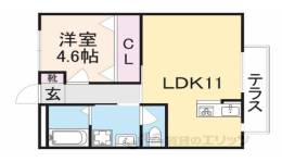 タ―シェリー大和八木間取り図面