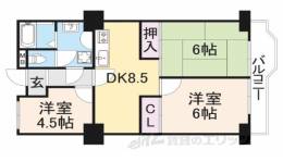 御殿山パレス間取り図面