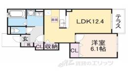 ジェントリー１間取り図面