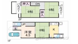 貸家間取り図面