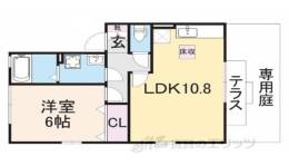 パルティール　Ａ棟間取り図面
