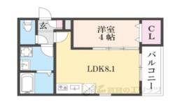 ジーメゾン渚元町クレサス間取り図面