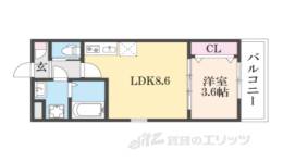ジーメゾン渚元町クレサス間取り図面