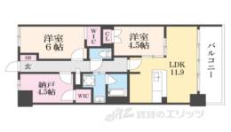 グランドパレス草津間取り図面
