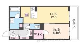 シャーメゾンヴィラ学園前間取り図面