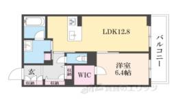 シャーメゾンヴィラ学園前間取り図面